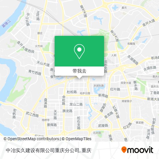 中冶实久建设有限公司重庆分公司地图