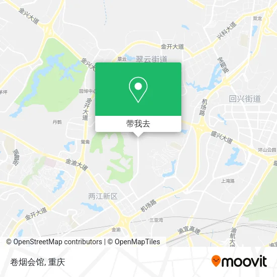 卷烟会馆地图