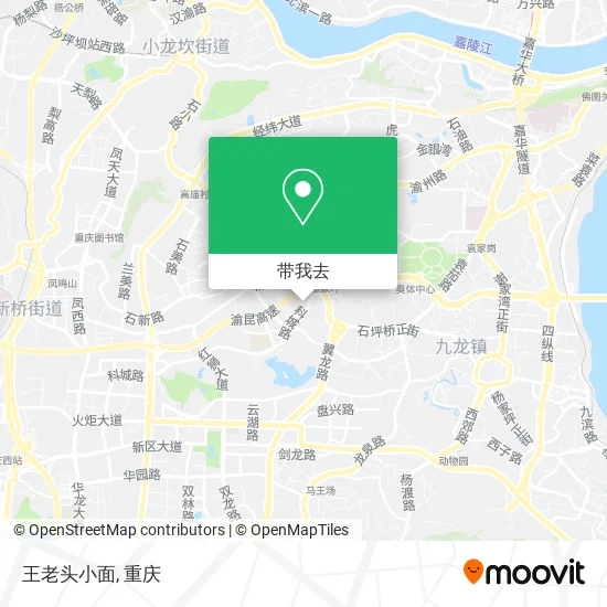 王老头小面地图