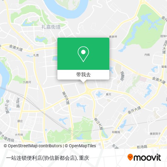 一站连锁便利店(协信新都会店)地图
