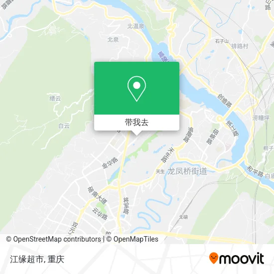 江缘超市地图