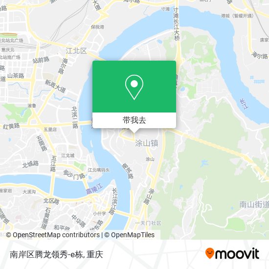 南岸区腾龙领秀-e栋地图