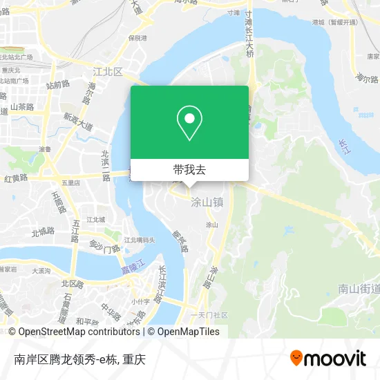 南岸区腾龙领秀-e栋地图