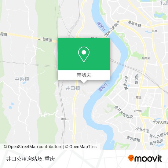 井口公租房站场地图