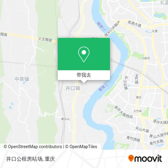 井口公租房站场地图