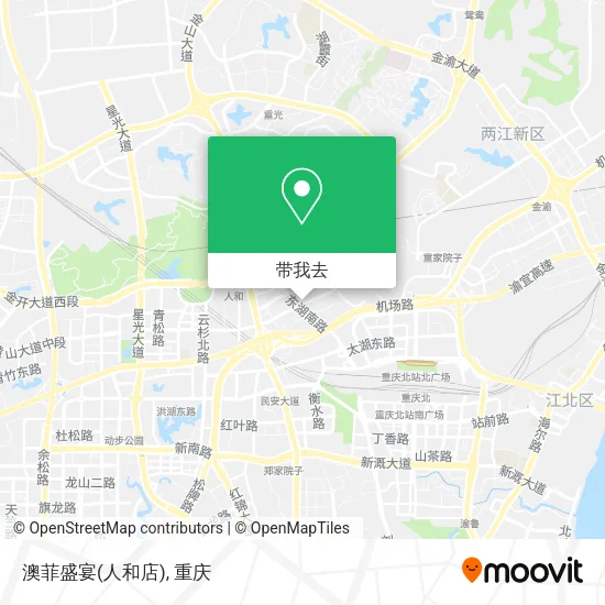 澳菲盛宴(人和店)地图