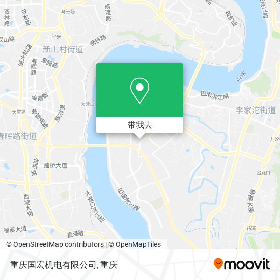 重庆国宏机电有限公司地图