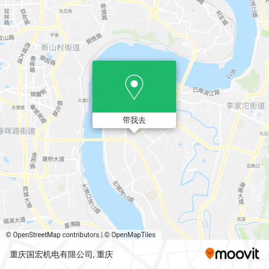 重庆国宏机电有限公司地图