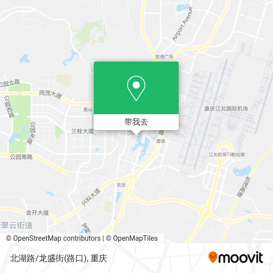 北湖路/龙盛街(路口)地图