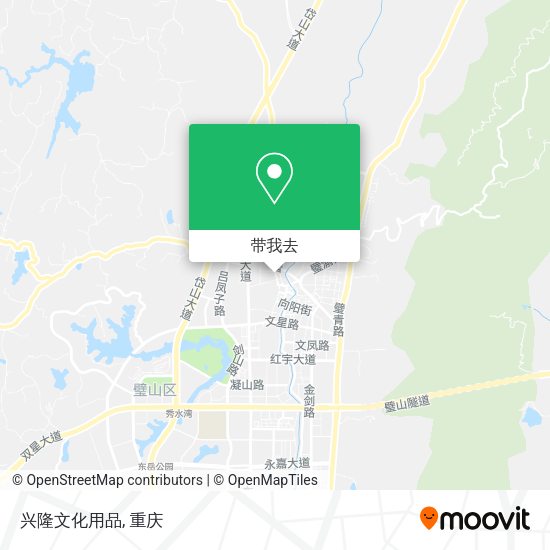 兴隆文化用品地图
