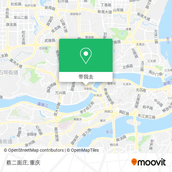 蔡二面庄地图