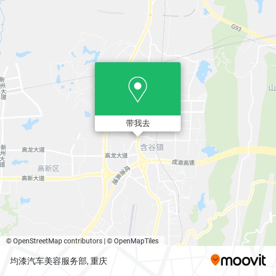 均漆汽车美容服务部地图