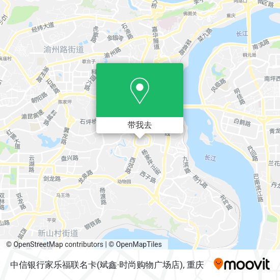 中信银行家乐福联名卡(斌鑫·时尚购物广场店)地图