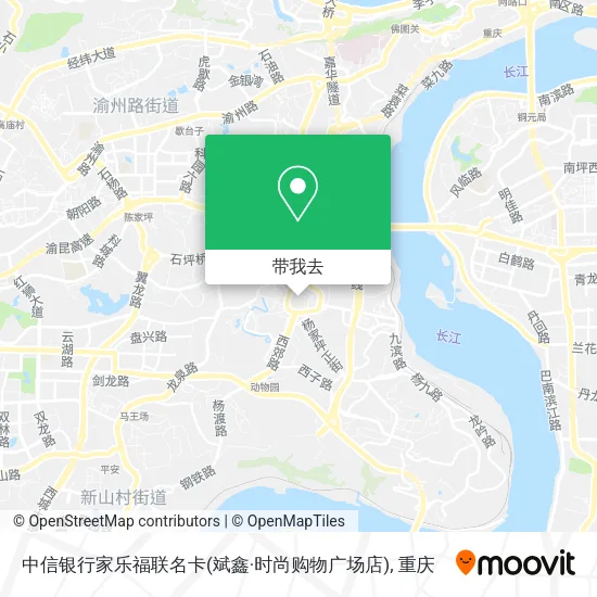 中信银行家乐福联名卡(斌鑫·时尚购物广场店)地图