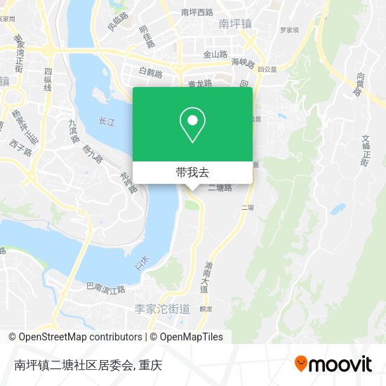 南坪镇二塘社区居委会地图