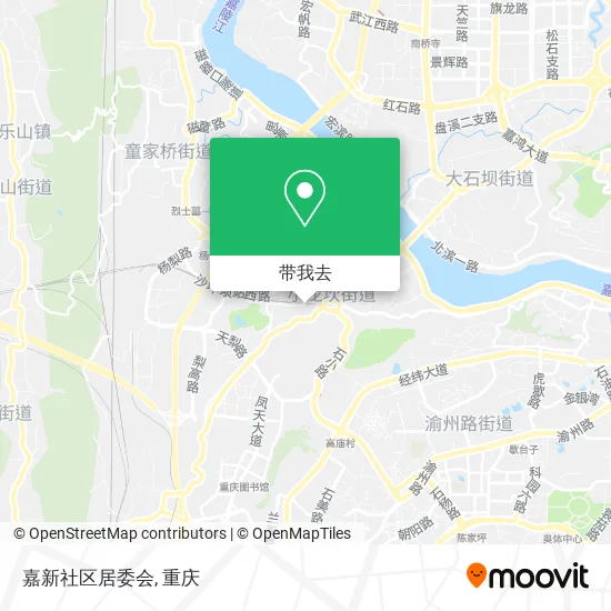 嘉新社区居委会地图