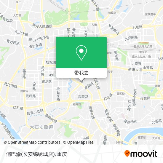 俏巴渝(长安锦绣城店)地图