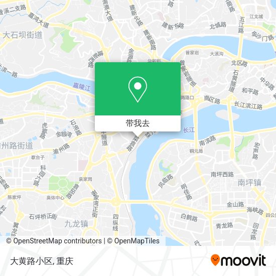 大黄路小区地图