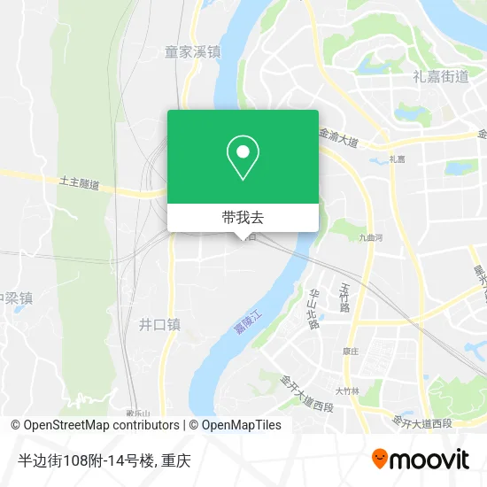 半边街108附-14号楼地图