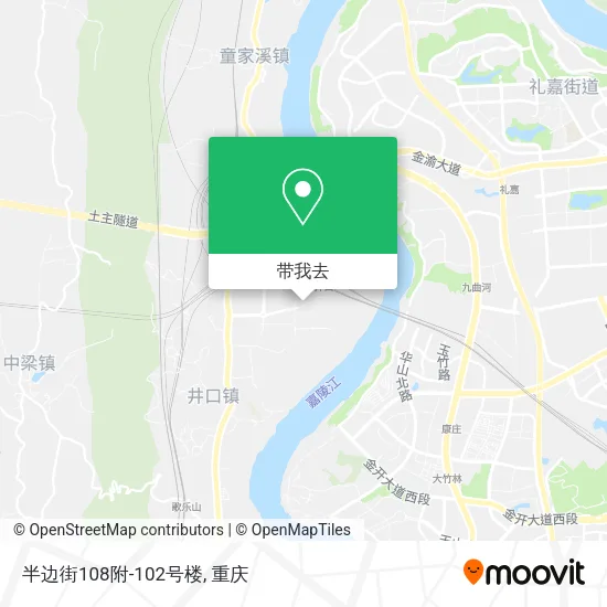 半边街108附-102号楼地图