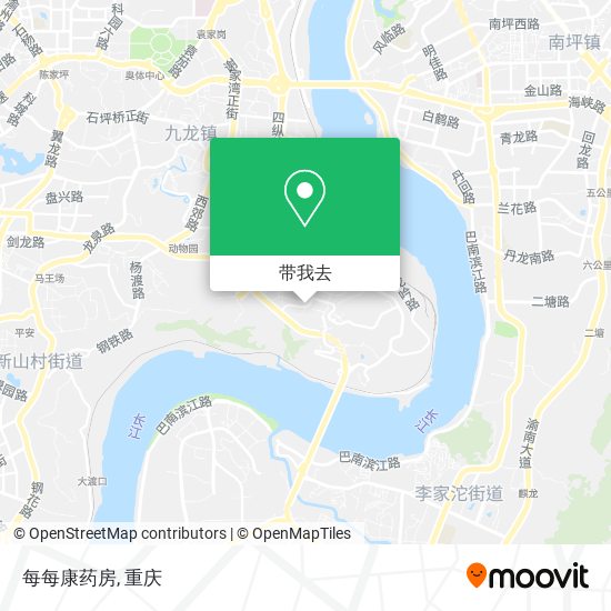 每每康药房地图