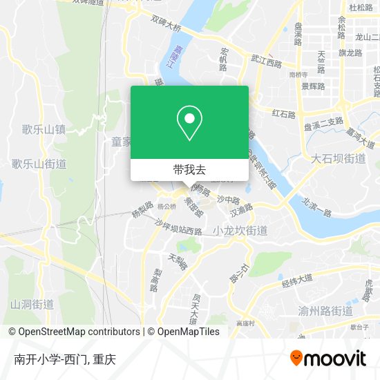南开小学-西门地图