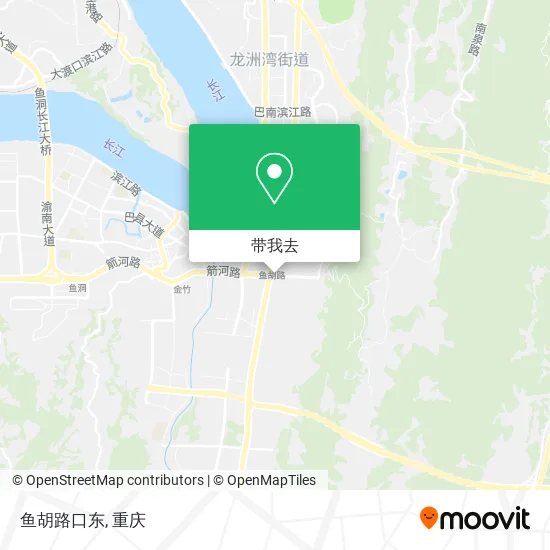 鱼胡路口东地图