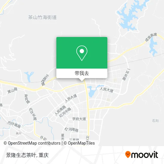 景隆生态茶叶地图