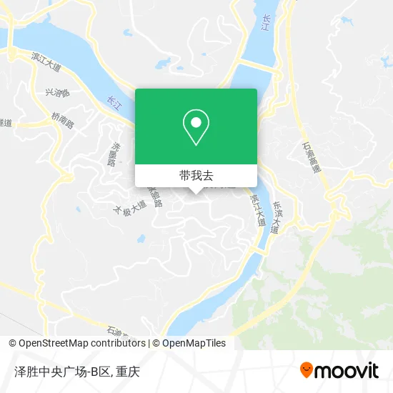 泽胜中央广场-B区地图