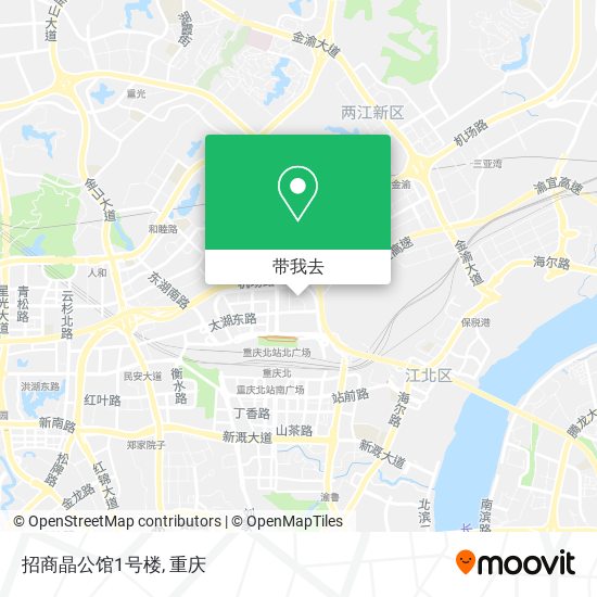 招商晶公馆1号楼地图
