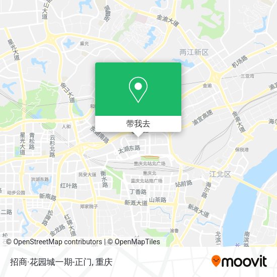 招商·花园城一期-正门地图