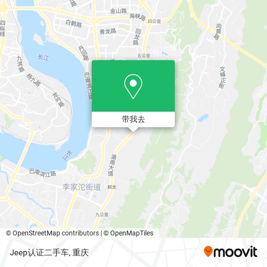 Jeep认证二手车地图