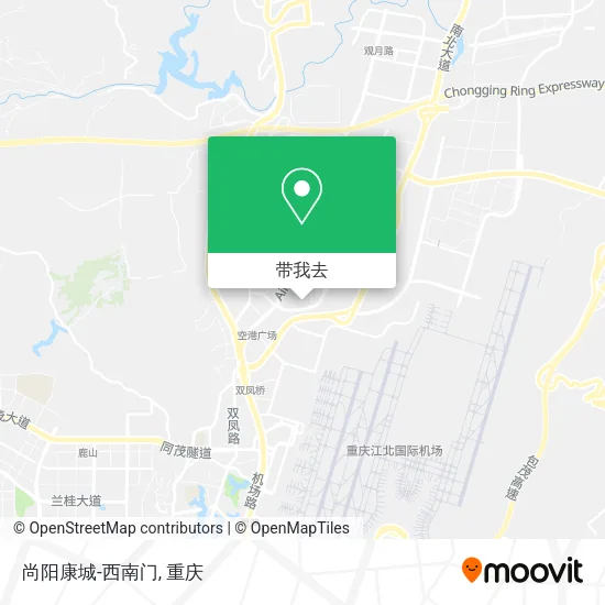 尚阳康城-西南门地图
