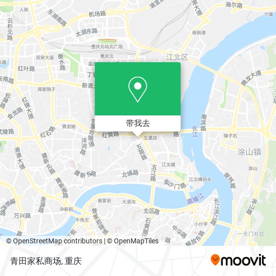 青田家私商场地图
