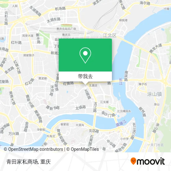 青田家私商场地图