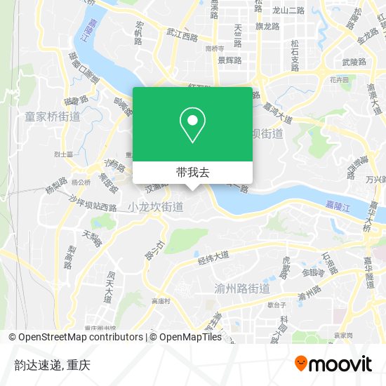 韵达速递地图