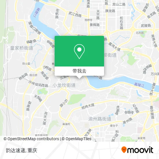 韵达速递地图