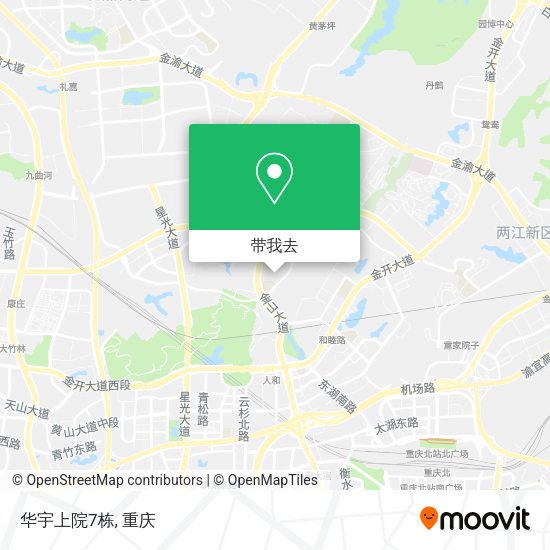 华宇上院7栋地图