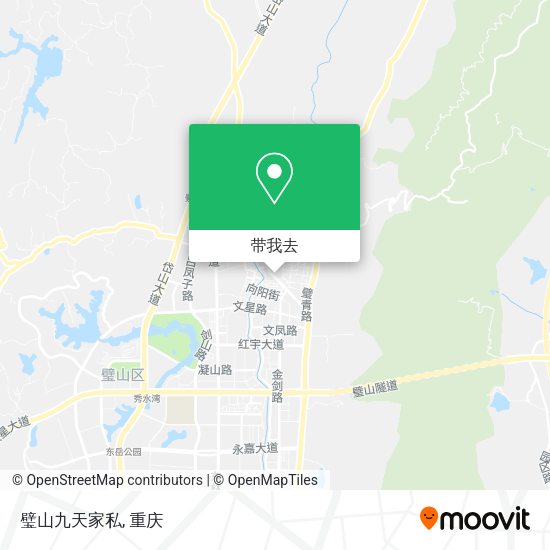 璧山九天家私地图