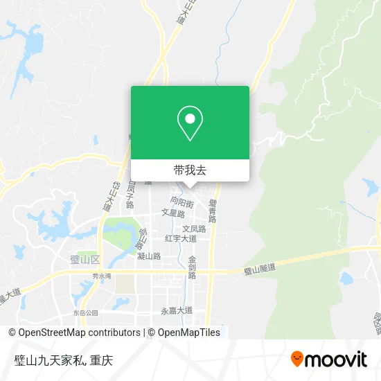 璧山九天家私地图