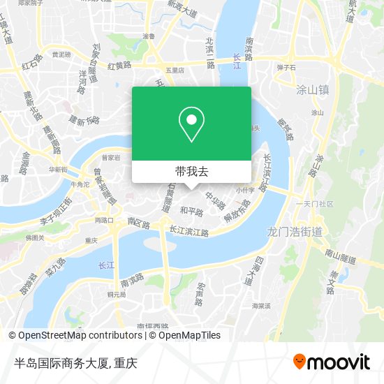 半岛国际商务大厦地图