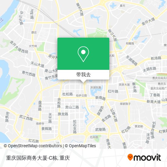 重庆国际商务大厦-C栋地图
