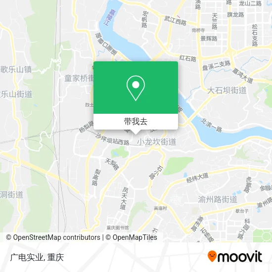广电实业地图