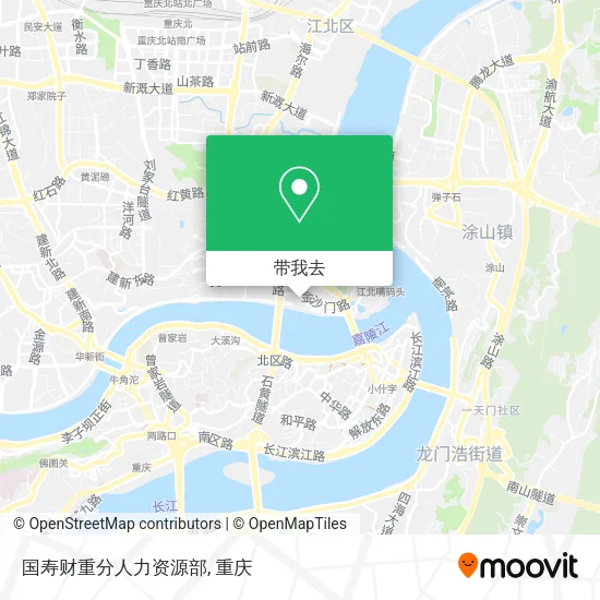 国寿财重分人力资源部地图