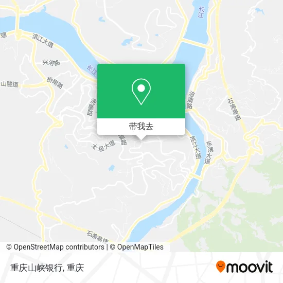 重庆山峡银行地图