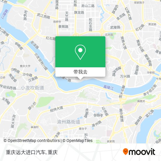 重庆远大进口汽车地图