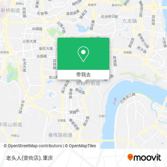 老头人(壹街店)地图