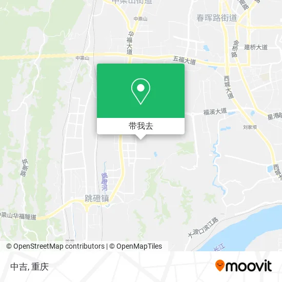中吉地图