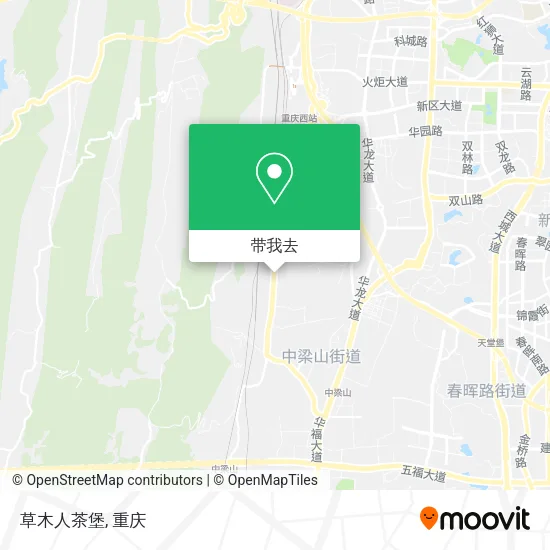 草木人茶堡地图