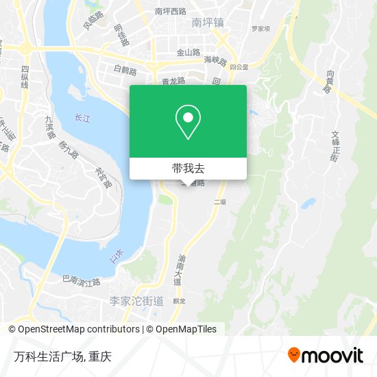 万科生活广场地图